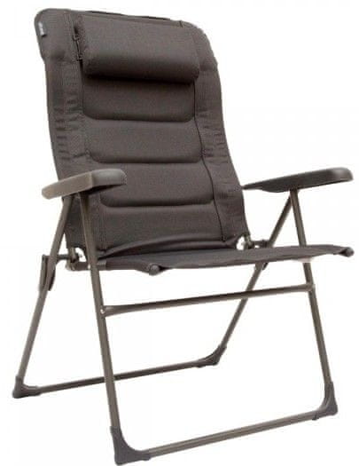 Vango kreslo Hampton Grande DLX Chair Grande, sivá